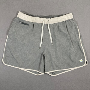 Vuori Banks Shorts Men's XL Drawstring Athleisure Unlined Yoga Run Train 5" V366